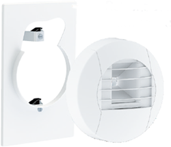 Retrofit adapterplaat 250x250mm, schroefgaten met rubberen afdichtring