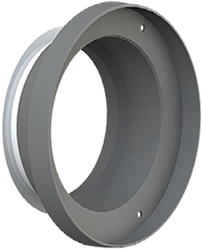 Montagering ALIZE met rubberen afdichting 100mm ** 1755 - Zehnder montagering 705601100