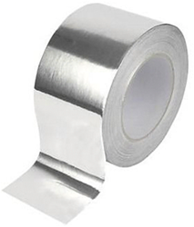 Aluminium tape 50mm breed, 50 m lang