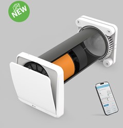 GHOST-U 100 WIRELESS Decentrale WTW Ø100mm 30 m3/h 0028620