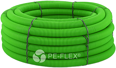 Peflex standaard ventilatiekanaal Ø75mm - 50 m