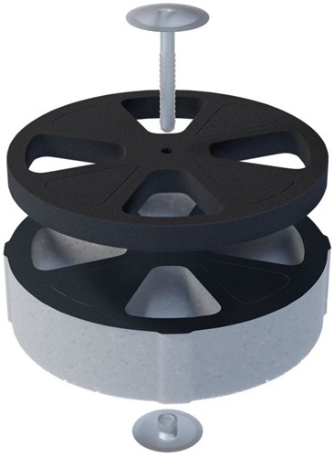 Geluiddemper Peflex systeem 100mm-2