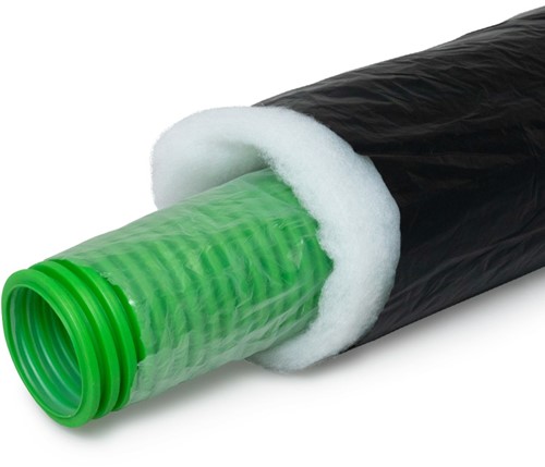 Isolatiehoes 25mm voor Peflex ventilatiekanalen -10 m-2